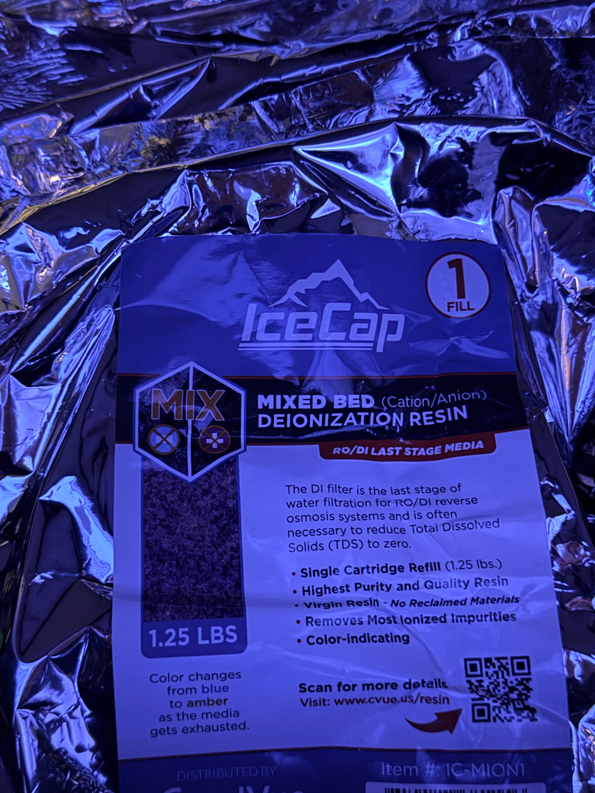 Color Changing DI Resin 1.25 lbs