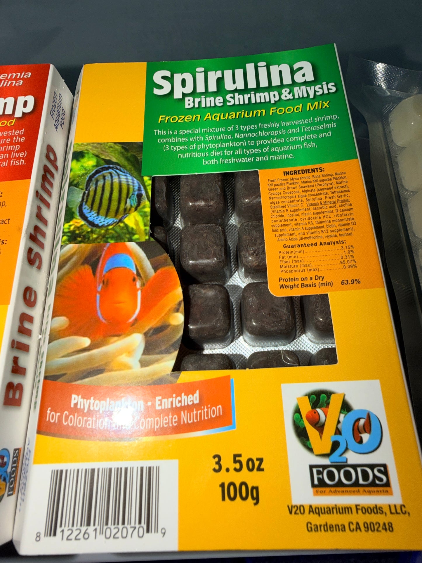 Spirulina 100g blister pack