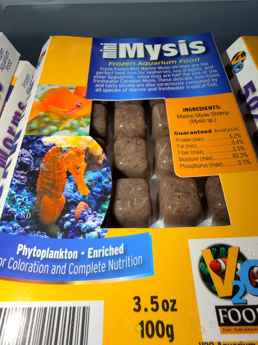Mysis Shrimp 100g frozen cubes